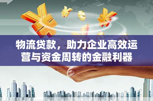 朱家尖物流贷款，助力企业高效运营与资金周转的金融利器