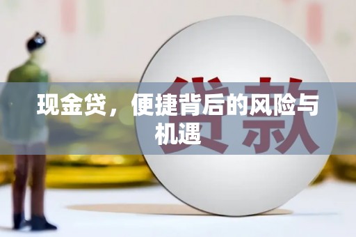 朱家尖现金贷，便捷背后的风险与机遇