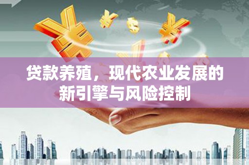 朱家尖贷款养殖，现代农业发展的新引擎与风险控制