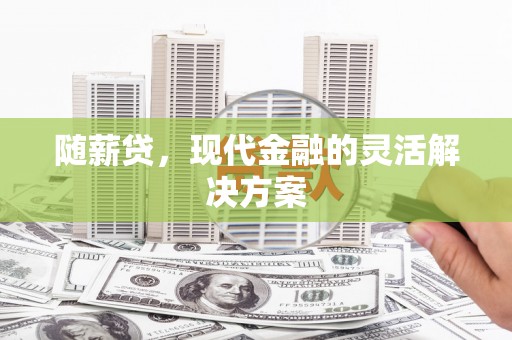 朱家尖随薪贷，现代金融的灵活解决方案