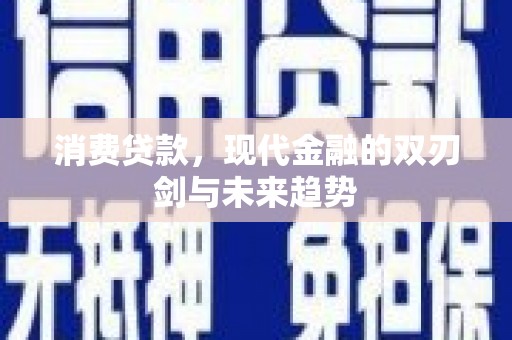 朱家尖消费贷款，现代金融的双刃剑与未来趋势