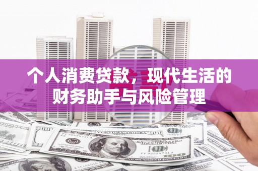 朱家尖个人消费贷款，现代生活的财务助手与风险管理