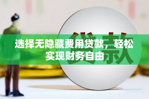 朱家尖选择无隐藏费用贷款，轻松实现财务自由