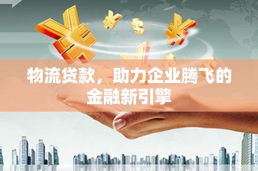 朱家尖物流贷款，助力企业腾飞的金融新引擎