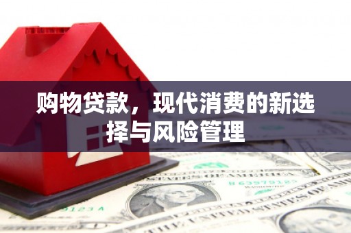 朱家尖购物贷款，现代消费的新选择与风险管理