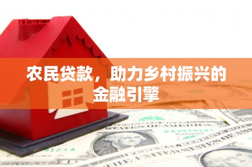 朱家尖农民贷款，助力乡村振兴的金融引擎