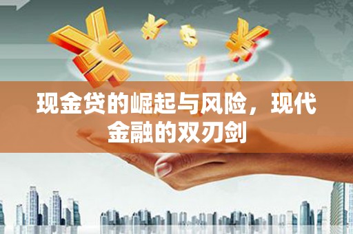朱家尖现金贷的崛起与风险，现代金融的双刃剑