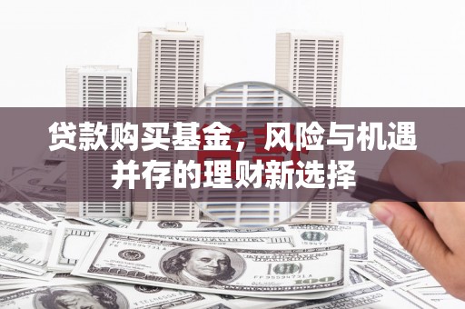 朱家尖贷款购买基金，风险与机遇并存的理财新选择