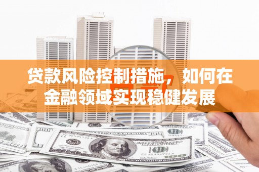 朱家尖贷款风险控制措施，如何在金融领域实现稳健发展