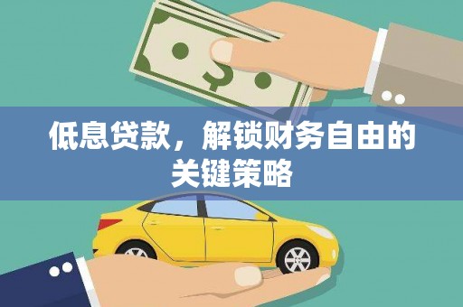 朱家尖低息贷款，解锁财务自由的关键策略