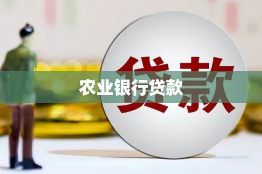 朱家尖农业银行贷款