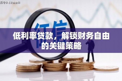 朱家尖低利率贷款，解锁财务自由的关键策略