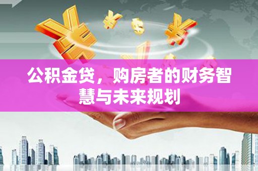 朱家尖公积金贷，购房者的财务智慧与未来规划