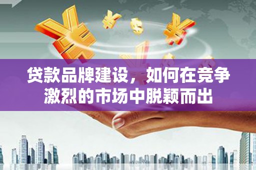 朱家尖贷款品牌建设，如何在竞争激烈的市场中脱颖而出