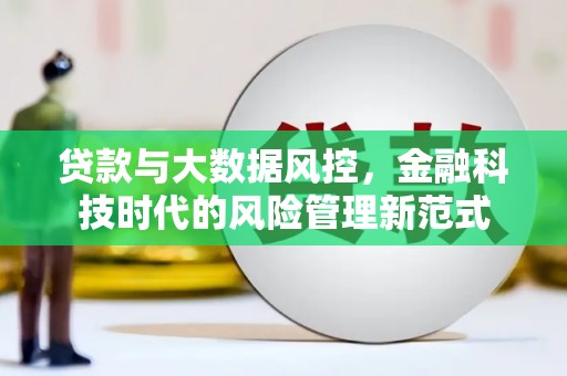 朱家尖贷款与大数据风控，金融科技时代的风险管理新范式
