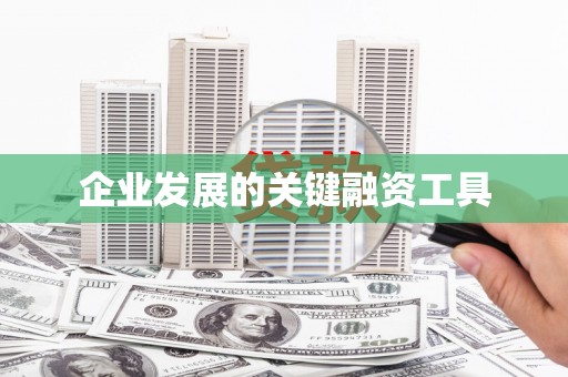 朱家尖企业发展的关键融资工具
