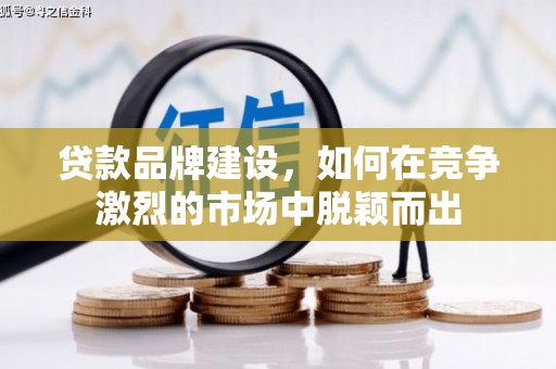 朱家尖贷款品牌建设，如何在竞争激烈的市场中脱颖而出