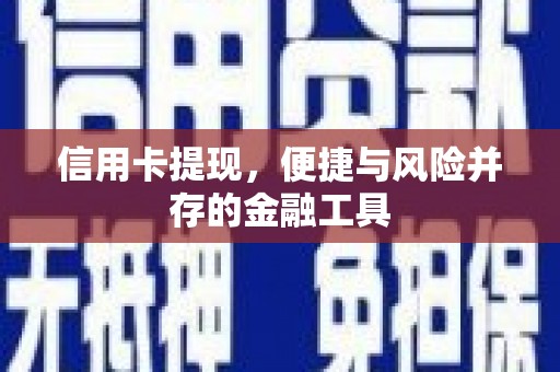朱家尖信用卡提现，便捷与风险并存的金融工具