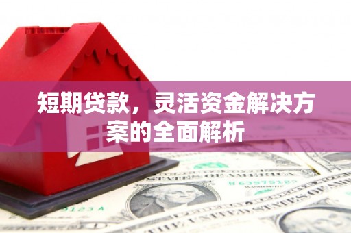 朱家尖短期贷款，灵活资金解决方案的全面解析