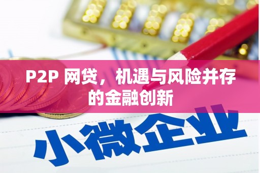 朱家尖P2P 网贷，机遇与风险并存的金融创新