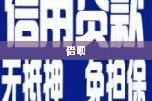 朱家尖借呗