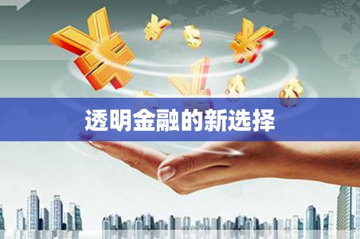 朱家尖透明金融的新选择