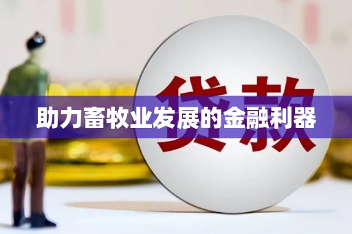 朱家尖助力畜牧业发展的金融利器