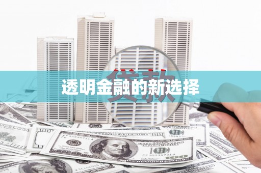 朱家尖透明金融的新选择